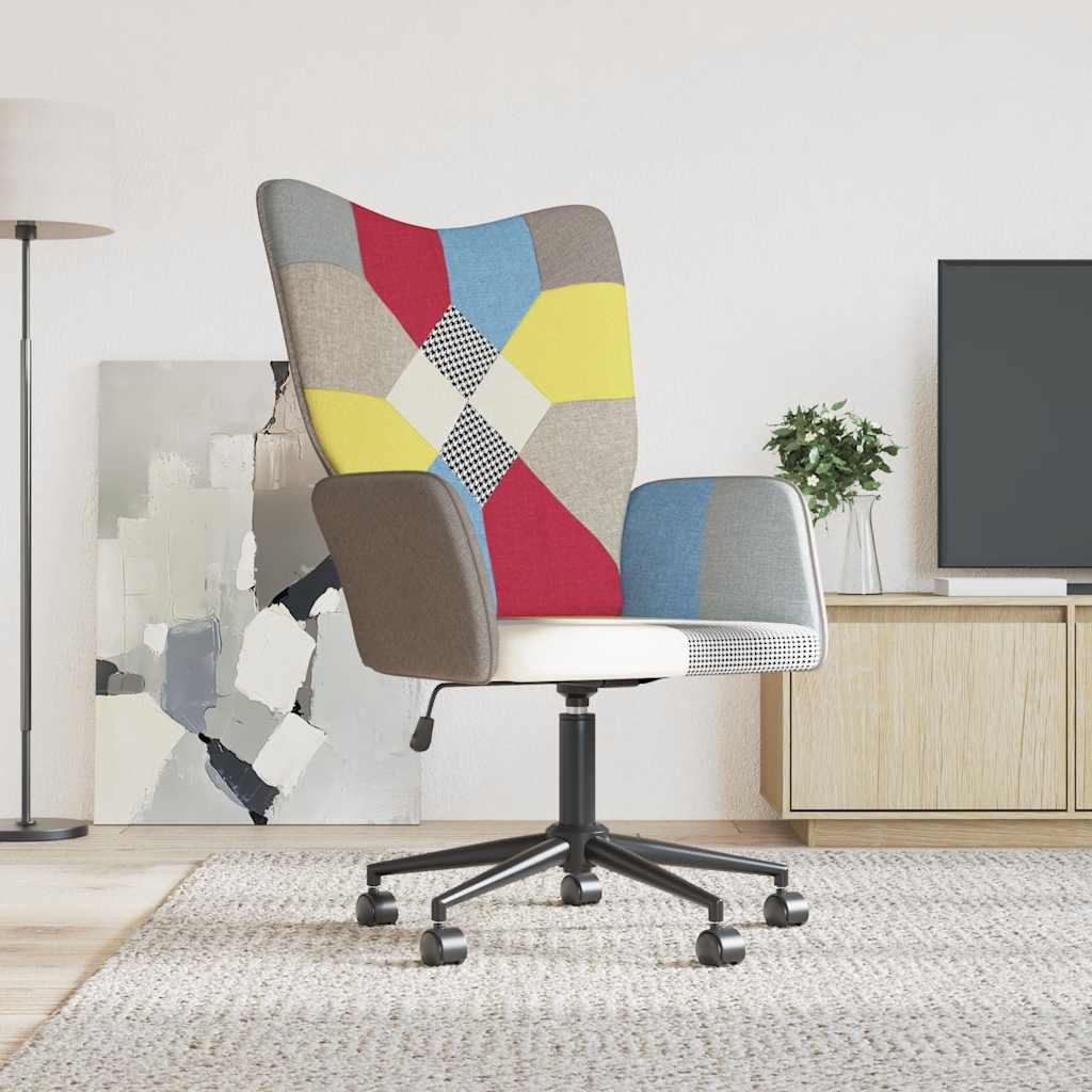 vidaXL Relaxsessel Patchwork Stoff