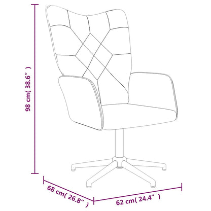 vidaXL Relaxsessel Patchwork Stoff