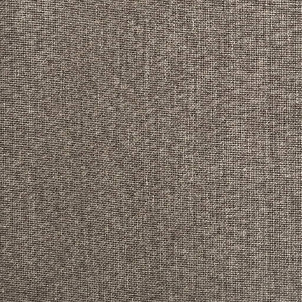 vidaXL Aufstehsessel Taupe Stoff