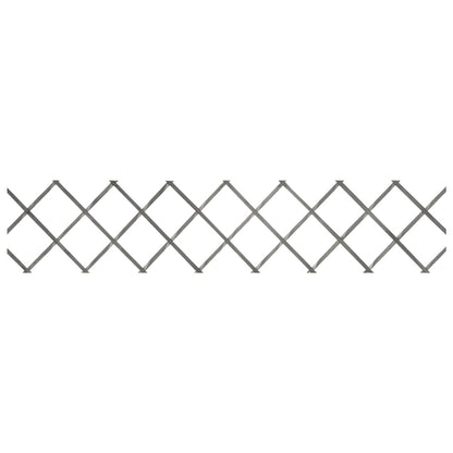 vidaXL Rankzäune 5 Stk. Grau Massivholz Tanne 180x30 cm