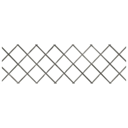 vidaXL Rankzäune 5 Stk. Grau Massivholz Tanne 180x60 cm