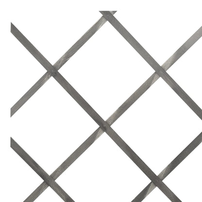 vidaXL Rankzäune 5 Stk. Grau Massivholz Tanne 180x60 cm