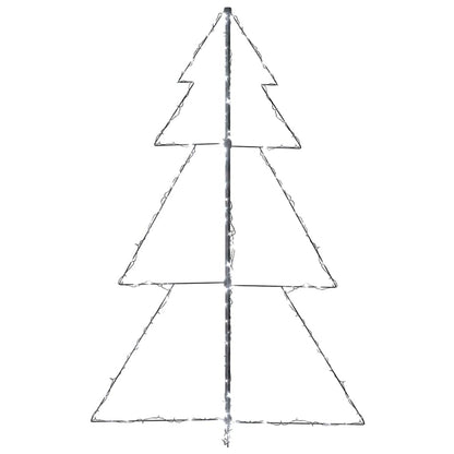 vidaXL Weihnachtsbaum in Kegelform 200 LEDs Indoor Outdoor 98x150 cm