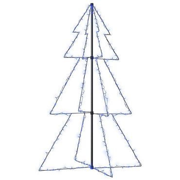 vidaXL Weihnachtsbaum in Kegelform 200 LEDs Indoor Outdoor 98x150 cm