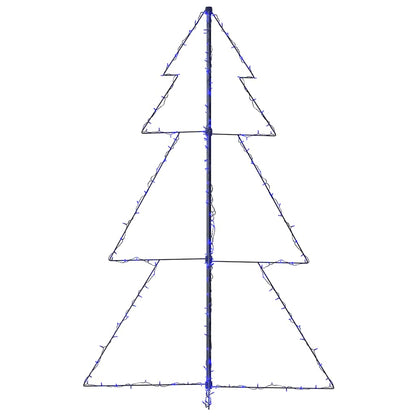 vidaXL Weihnachtsbaum in Kegelform 200 LEDs Indoor Outdoor 98x150 cm