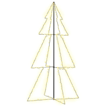 vidaXL Weihnachtsbaum in Kegelform 300 LEDs Indoor & Outdoor 120x220cm