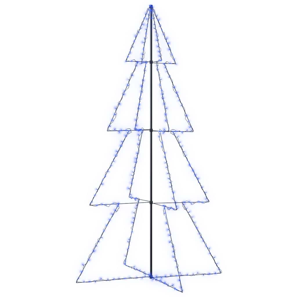 vidaXL Weihnachtsbaum in Kegelform 360 LEDs Indoor Outdoor 143x250 cm