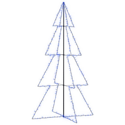 vidaXL Weihnachtsbaum in Kegelform 360 LEDs Indoor Outdoor 143x250 cm