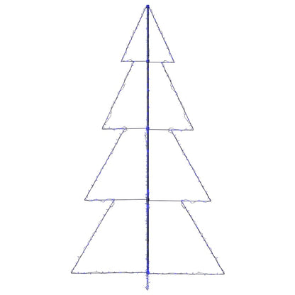 vidaXL Weihnachtsbaum in Kegelform 360 LEDs Indoor Outdoor 143x250 cm