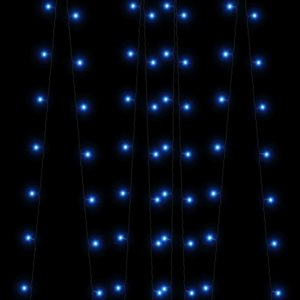 Solar-Lichterketten 5 Stk. 5x200 LED Blau Innen Außen