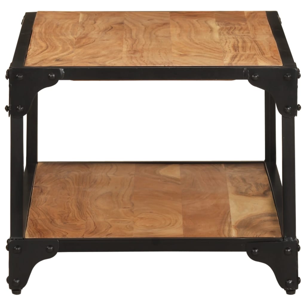 vidaXL Table basse 90x45x35 cm Bois d'acacia massif