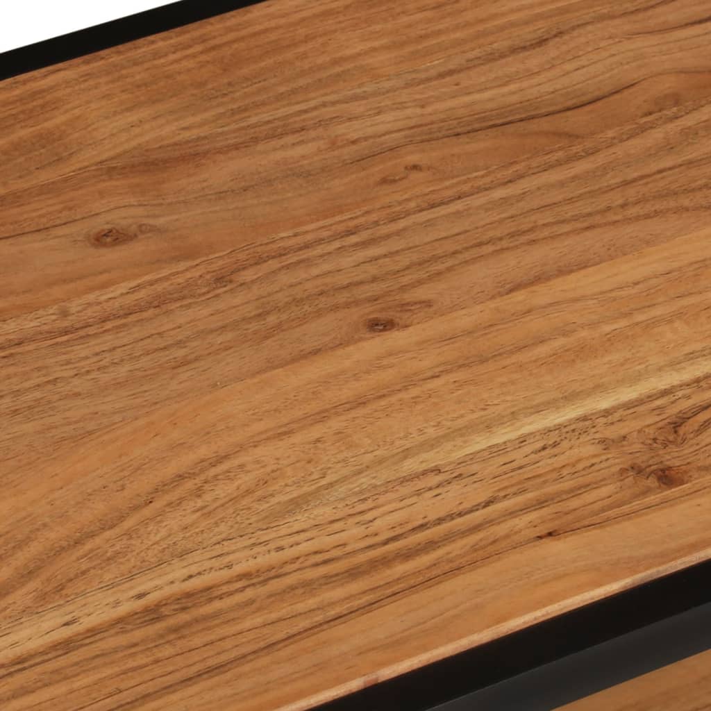 vidaXL Table basse 90x45x35 cm Bois d'acacia massif