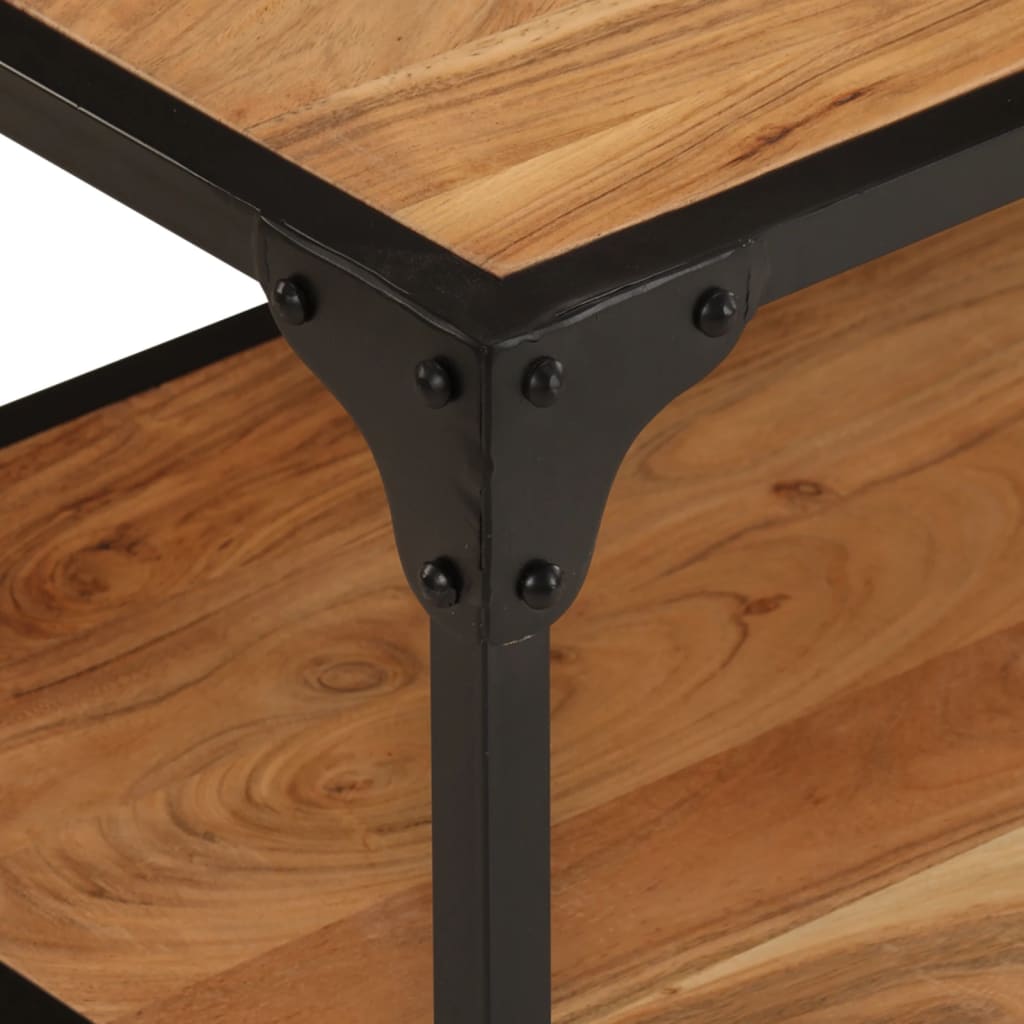 vidaXL Table basse 90x45x35 cm Bois d'acacia massif