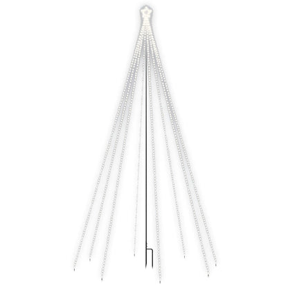 vidaXL Weihnachtsbaum-Lichterketten Indoor Outdoor 400 LEDs 2,5 m