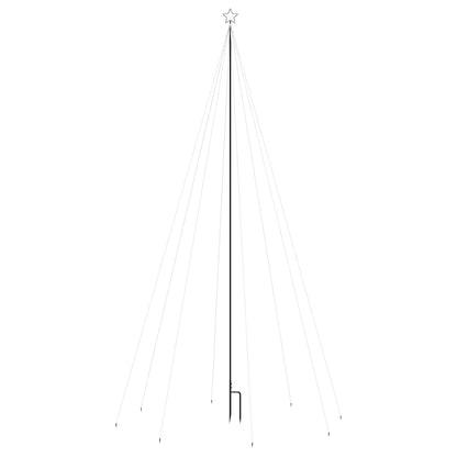 vidaXL Weihnachtsbaum-Lichterketten Indoor Outdoor 400 LEDs 2,5 m