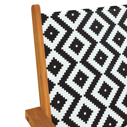 vidaXL Chaises de jardin 2 pcs Bois d'acacia massif