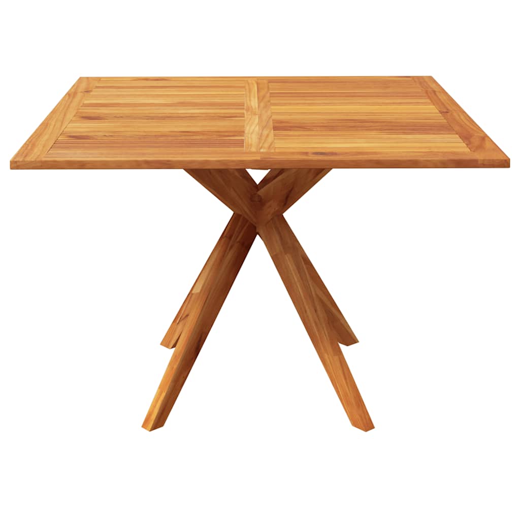 vidaXL Gartentisch 110x110x75 cm Massivholz Akazie