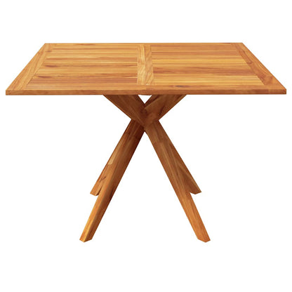 vidaXL Gartentisch 110x110x75 cm Massivholz Akazie