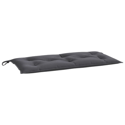 vidaXL Coussin pour banc de jardin Anthracite 110x50x7 cm Tissu Oxford