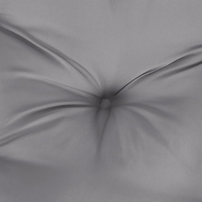 vidaXL Coussin de banc de jardin gris 110x50x7 cm en tissu Oxford
