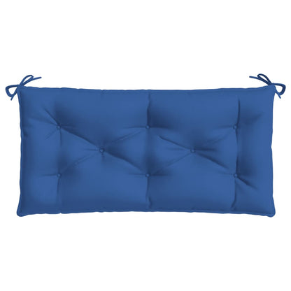 vidaXL Coussin de banc de jardin bleu 110x50x7 cm Tissu Oxford