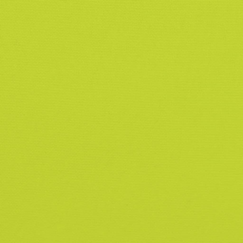vidaXL Coussin de banc de jardin vert clair 110x50x7 cm Tissu Oxford
