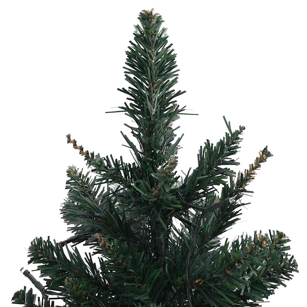 vidaXL Künstlicher Weihnachtsbaum mit Beleuchtung & Ständer Grün 60 cm