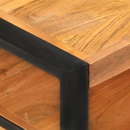 vidaXL Couchtisch 120x60x40 cm Akazie Massivholz