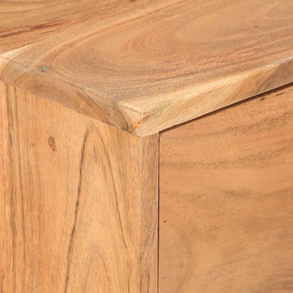 vidaXL Sideboard 88x30x73 cm Akazie Massivholz