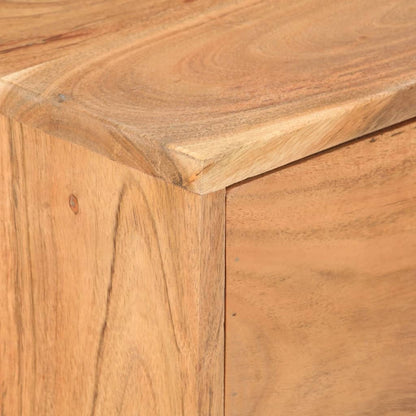 vidaXL Sideboard 88x30x73 cm Akazie Massivholz