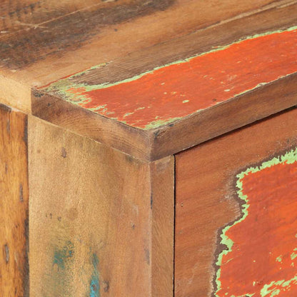 vidaXL Sideboard 88x30x73 cm Altholz Massiv