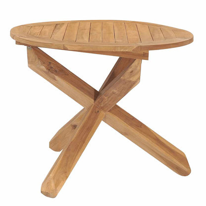 vidaXL Ensemble de salle à manger de jardin 5 pcs en teck massif
