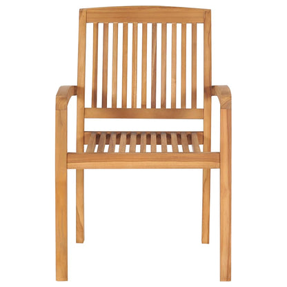 vidaXL Ensemble de salle à manger de jardin 5 pcs en teck massif