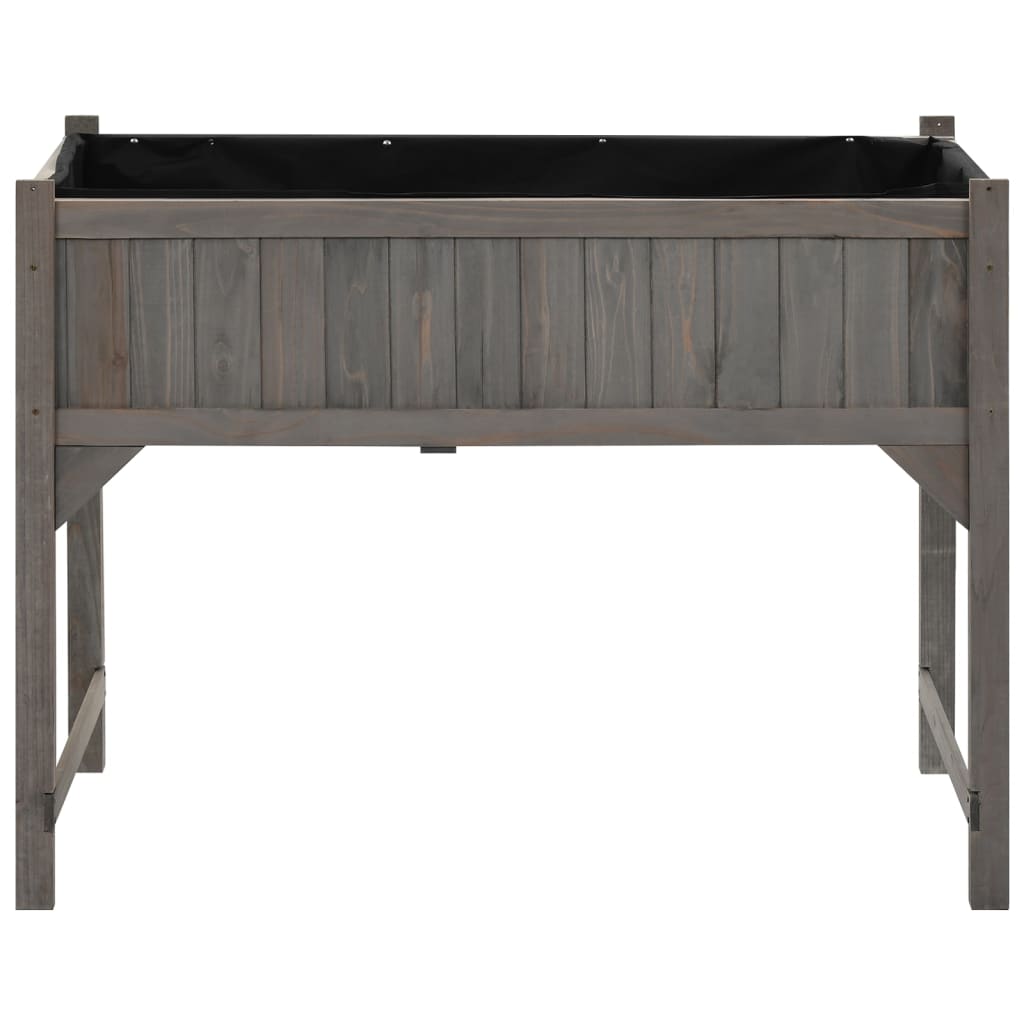 vidaXL Carré potager avec serre 110x54x120 cm Bois de sapin massif