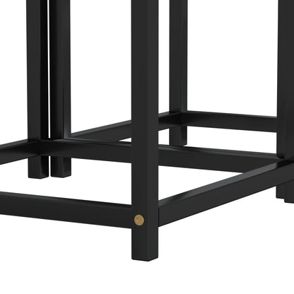 vidaXL Tables d'appoint 2 pcs MDF Chêne Sonoma