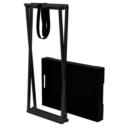 vidaXL Table pliante Noir 48x34x61 cm MDF