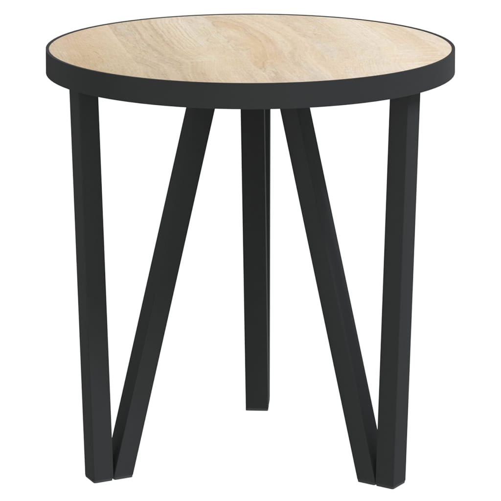 vidaXL Table d'appoint Chêne Sonoma Ø35 cm MDF