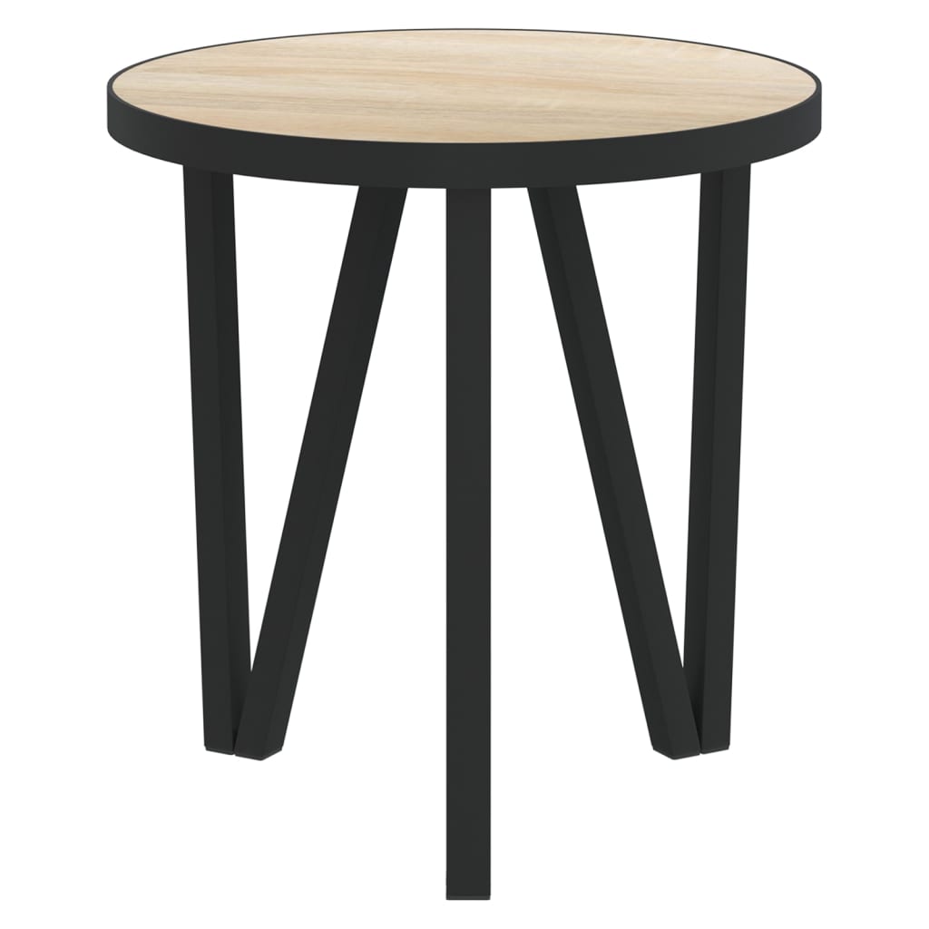 vidaXL Table d'appoint Chêne Sonoma Ø35 cm MDF