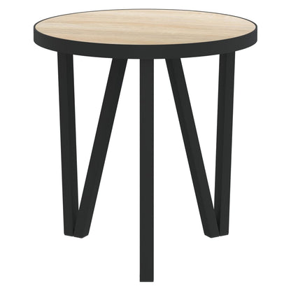 vidaXL Table d'appoint Chêne Sonoma Ø35 cm MDF