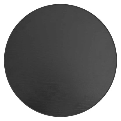 vidaXL Table d'appoint noire Ø 35 cm MDF