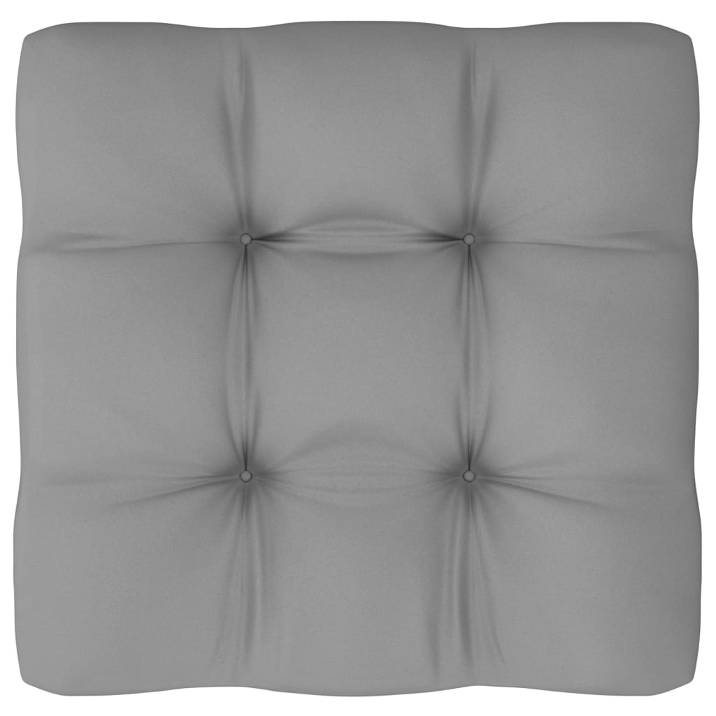 vidaXL Salon de jardin 4 pcs avec coussins, bois de pin massif