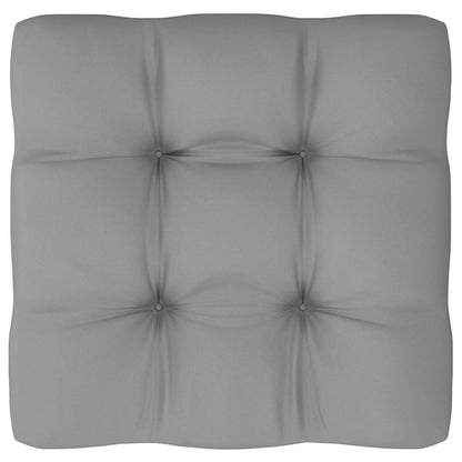 vidaXL Salon de jardin 4 pcs avec coussins, bois de pin massif