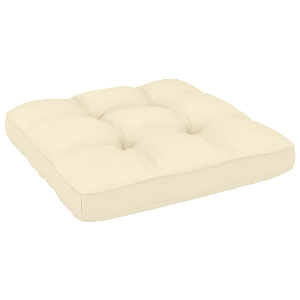vidaXL 4-Sitzer-Gartensofa mit Kissen Kiefer Massivholz