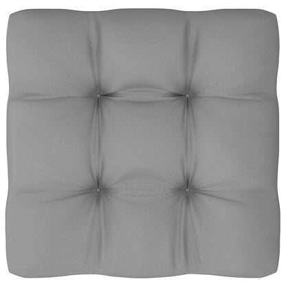 vidaXL Salon de jardin 4 pcs avec coussins, bois de pin massif