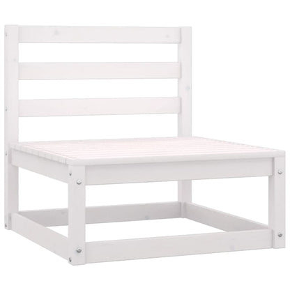 vidaXL Salon de jardin 4 pcs avec coussins, bois de pin massif