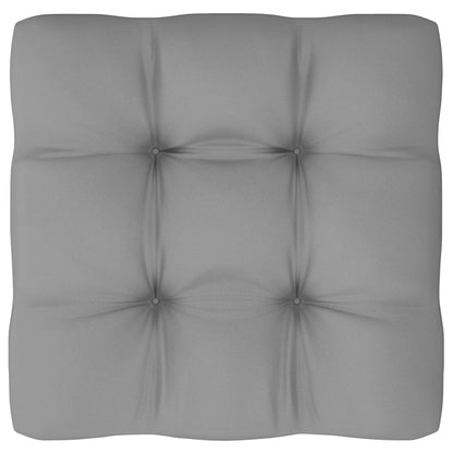 vidaXL Salon de jardin 4 pcs avec coussins, bois de pin massif