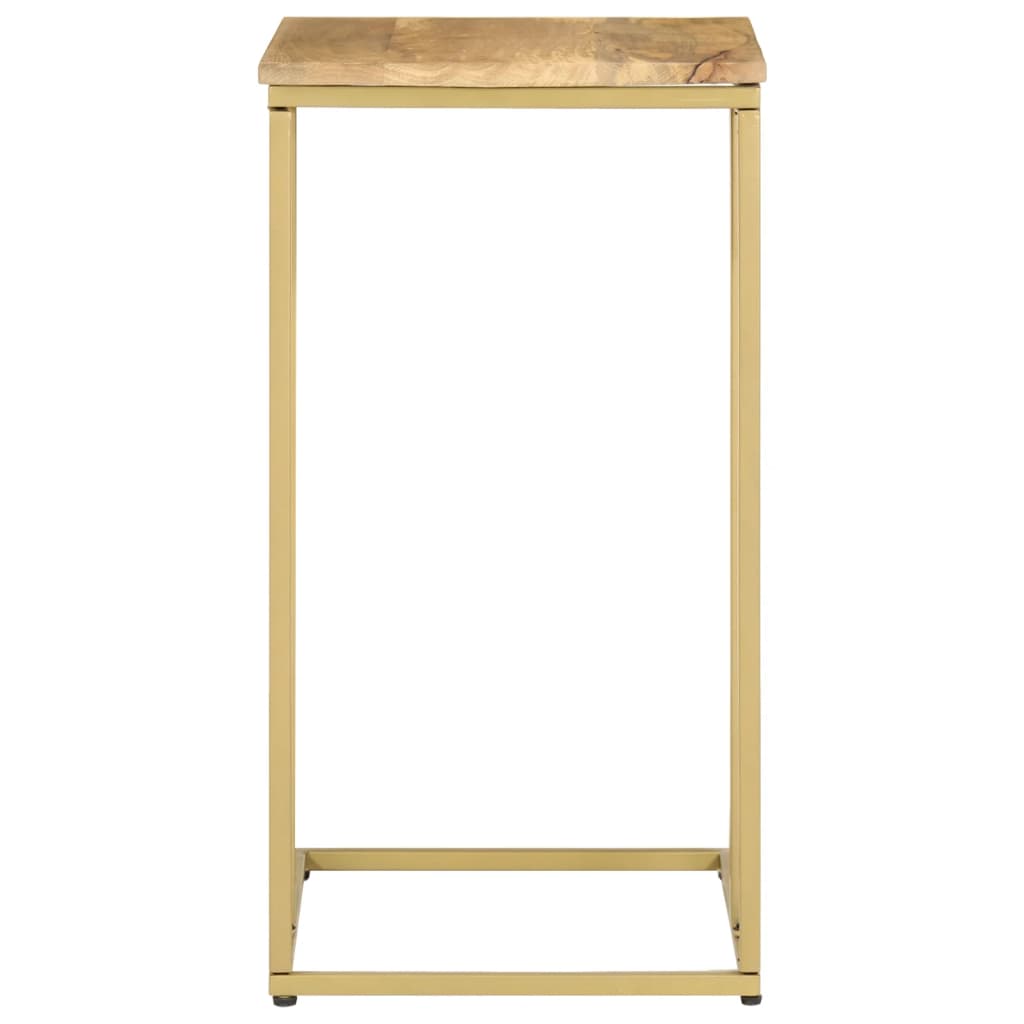 vidaXL Beistelltisch 35x45x65 cm Massivholz Mango