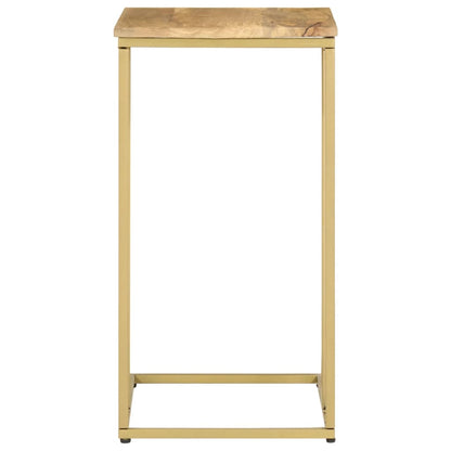 vidaXL Beistelltisch 35x45x65 cm Massivholz Mango