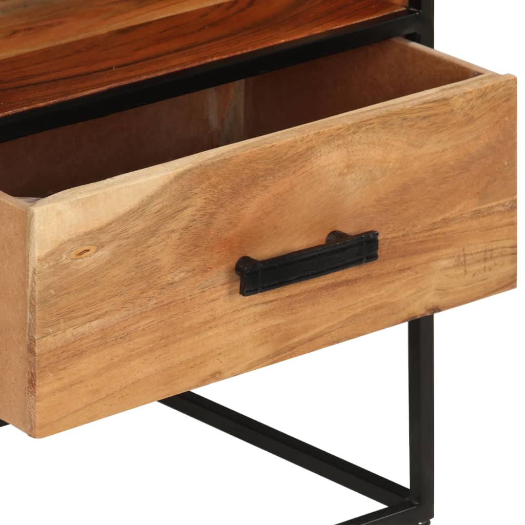 vidaXL Nachttisch 40x30x50 cm Massivholz Akazie