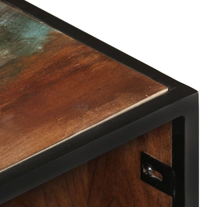vidaXL Table de chevet 40x30x50 cm, bois de récupération massif